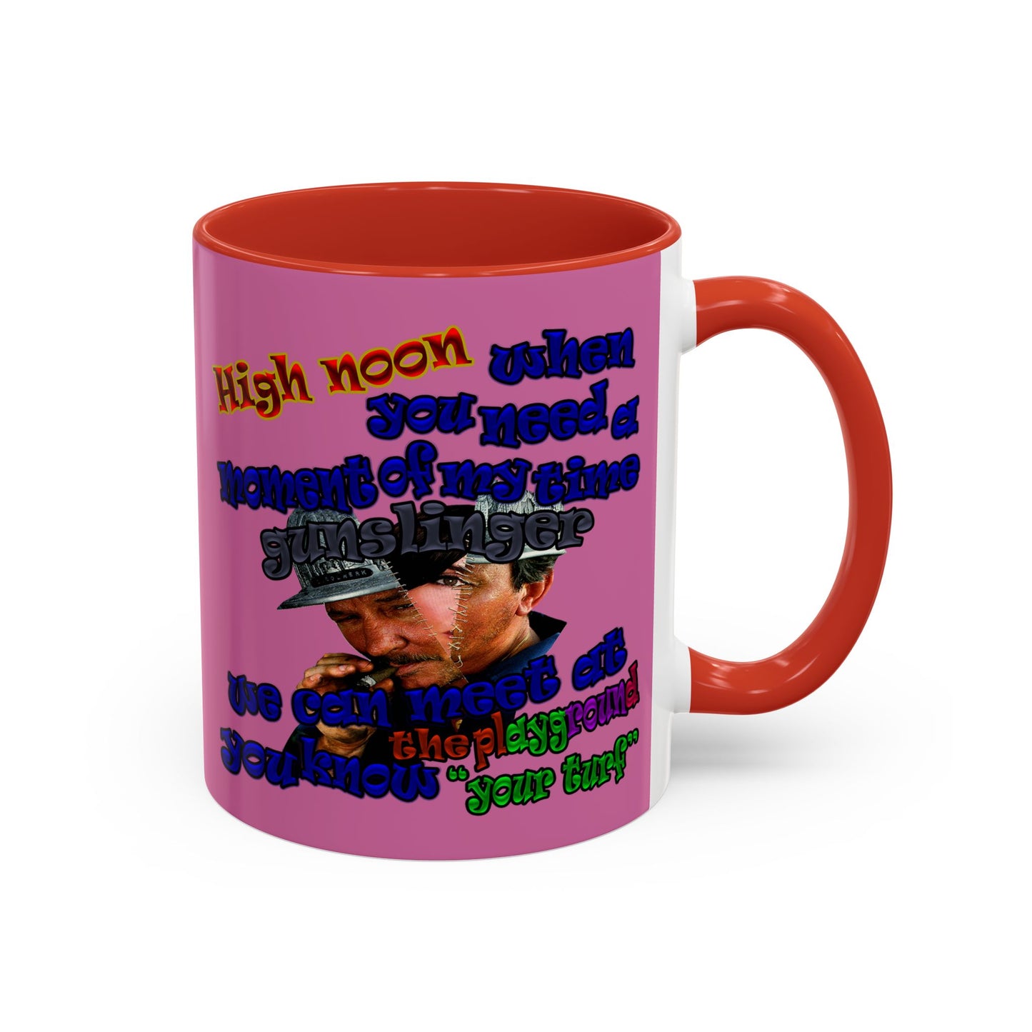 high noon - Accent Mug (light pink)