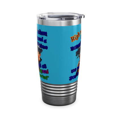 high noon - Ringneck Tumbler, 20oz (turquoise)