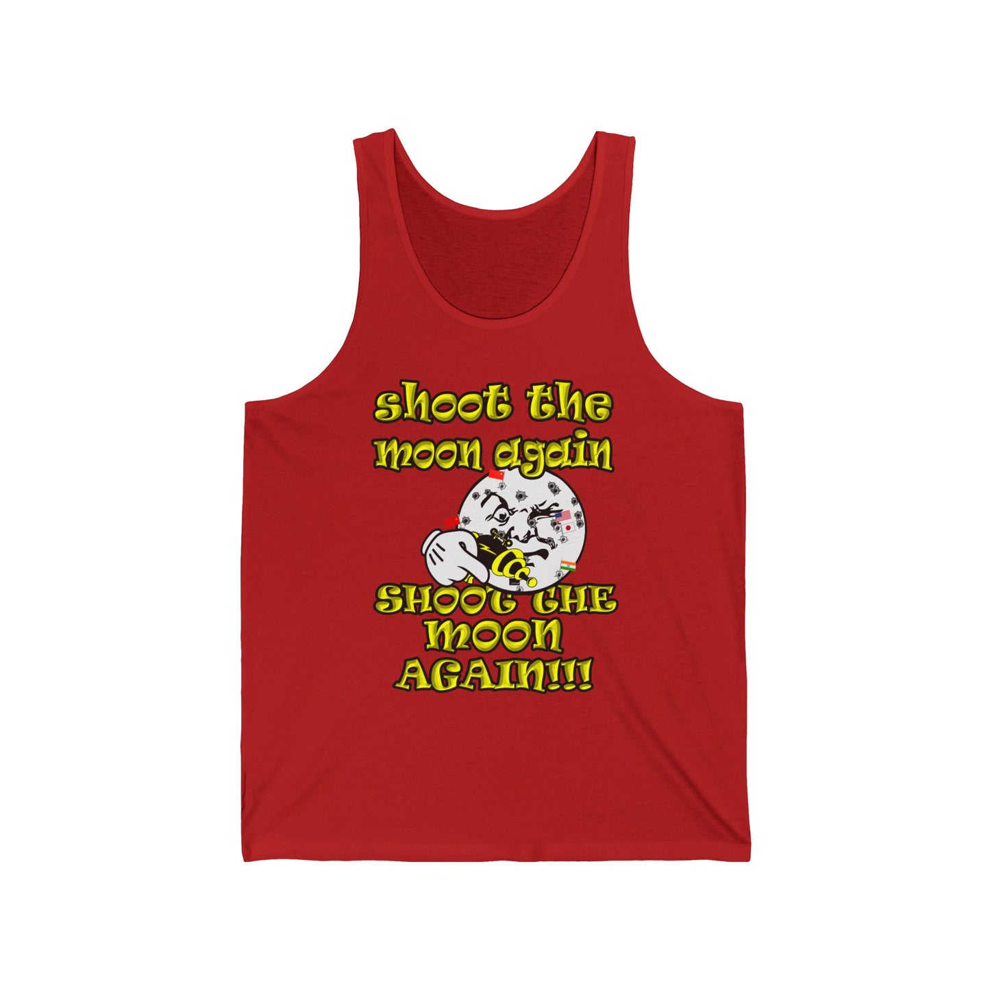 shoot the moon again - Unisex Jersey Tank
