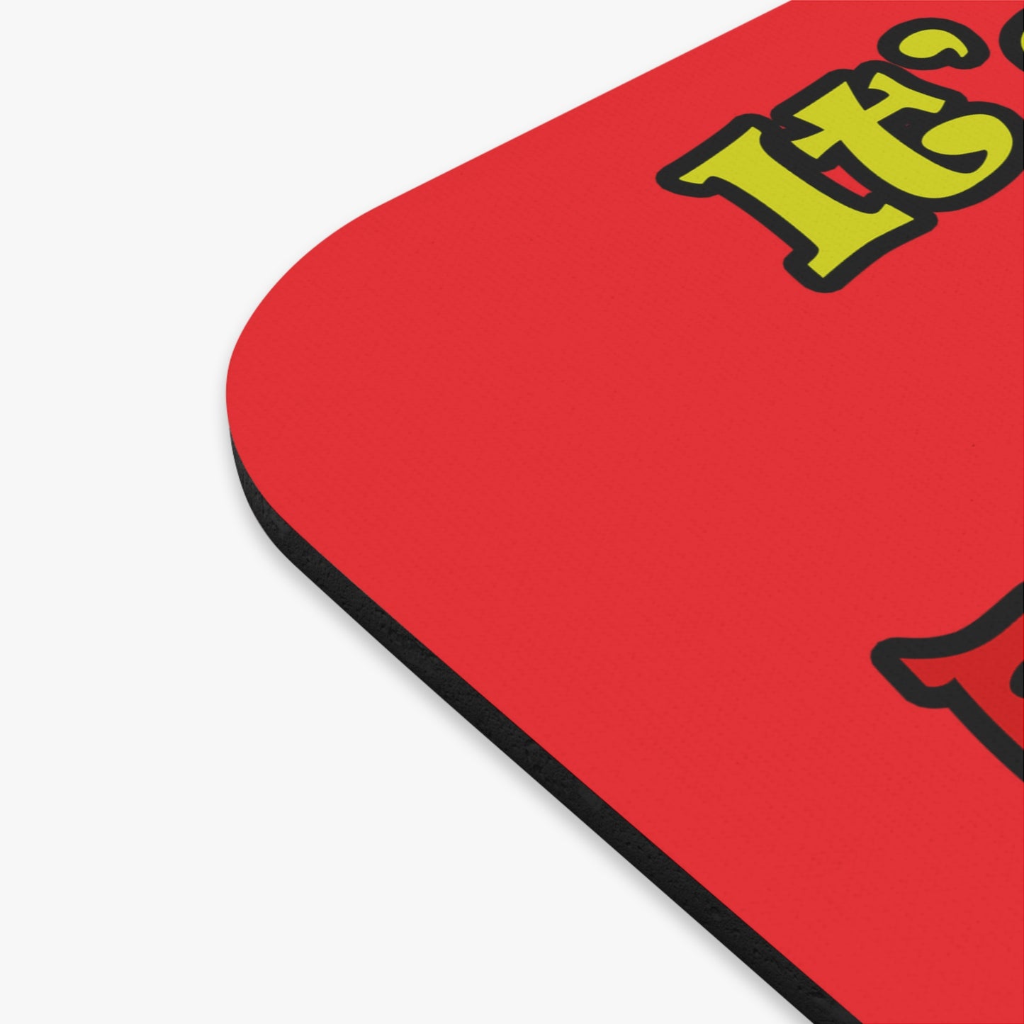 popping like popcorn - Mouse Pad (Rectangle) (red)