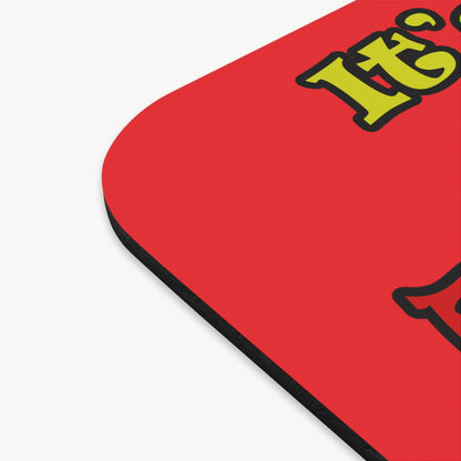 popping like popcorn - Mouse Pad (Rectangle) (red)