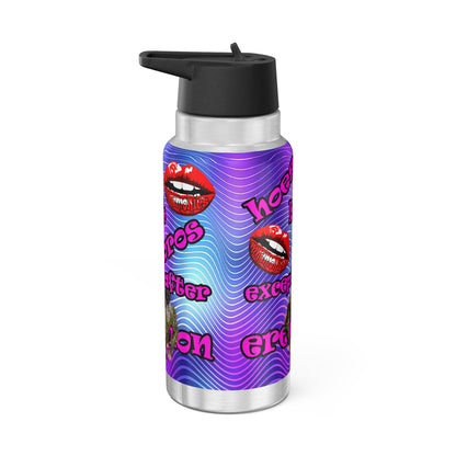 hoes b4 bros - Gator Tumbler, 32oz  (purple wave)