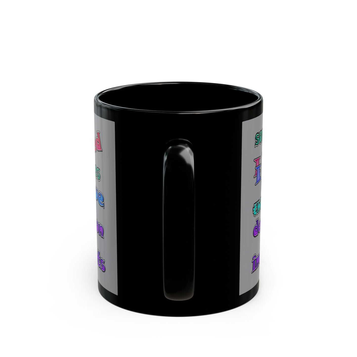 declaration of the independents - Black Mug (grey)