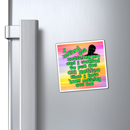 noticed you noticing - Magnets - (color blur)