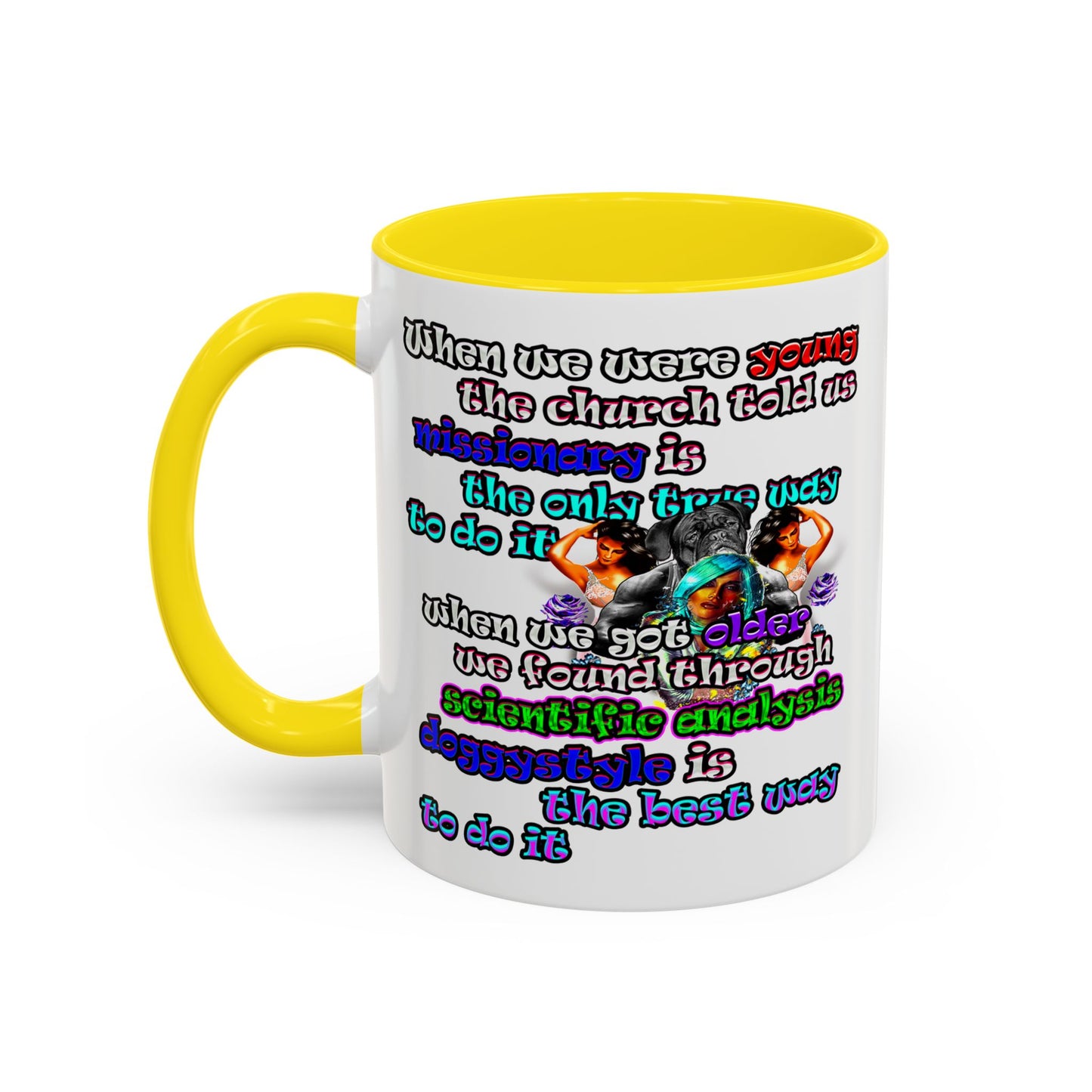 doggystyle - Accent Mug (white)