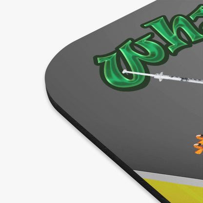 the bum's shit - Mouse Pad (Rectangle) (rainbow split)