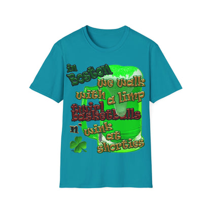 celtics logo - Unisex Softstyle T-Shirt