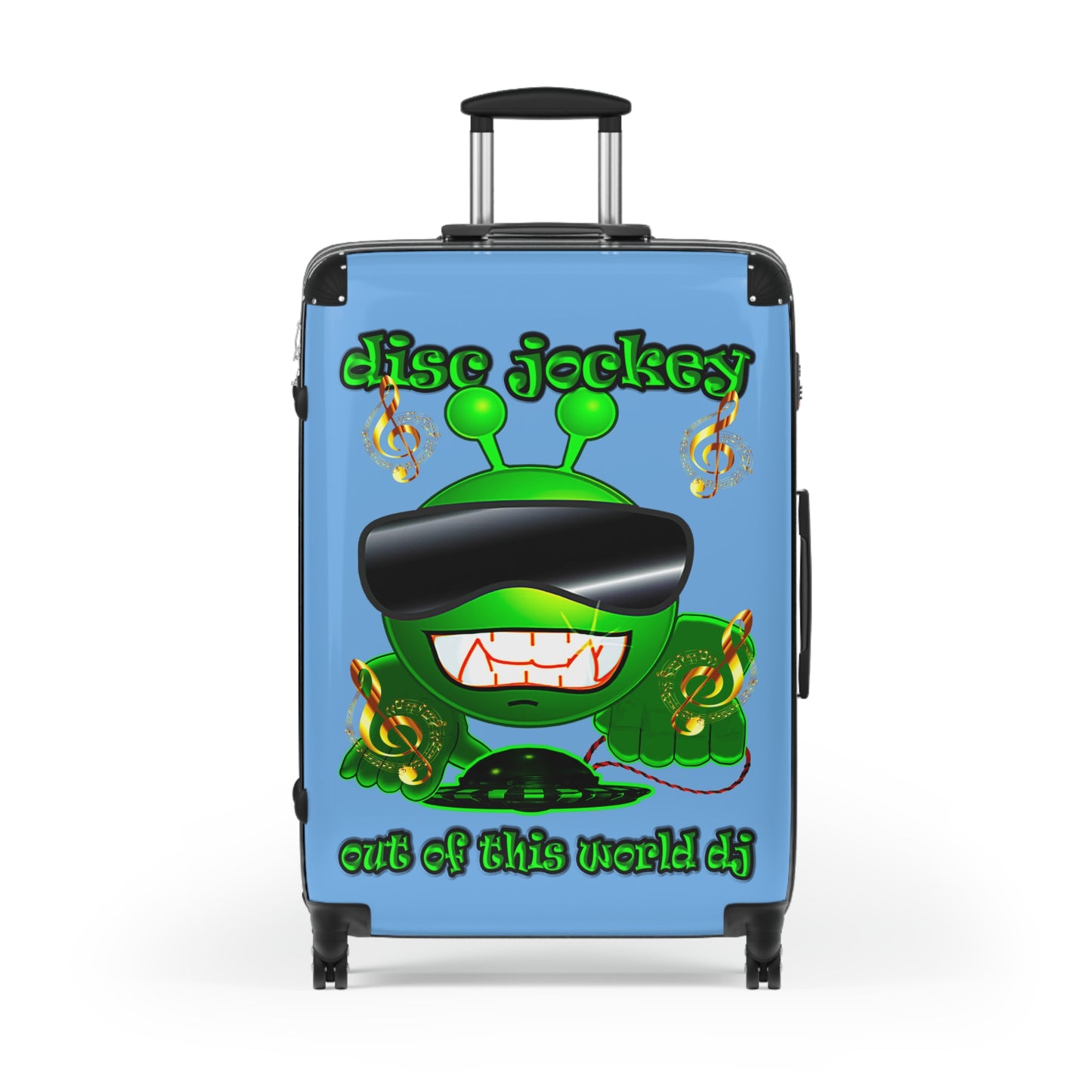 disc jockey - Suitcase (light blue)