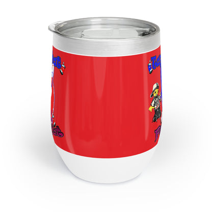 tag that - Chill Wine Tumbler (red)