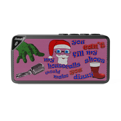 santa's shoes - Jabba Bluetooth Speaker (light pink)