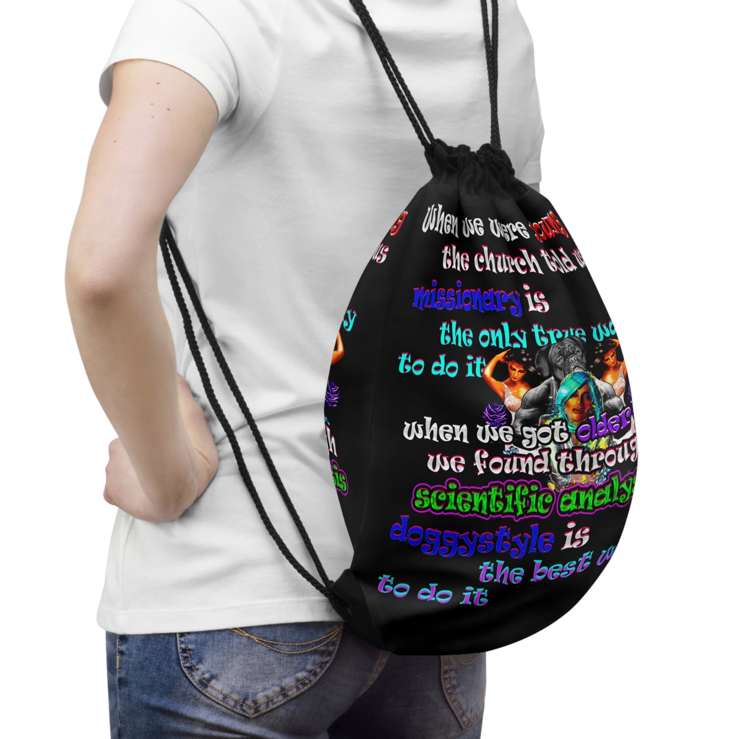 doggystyle - Drawstring Bag (black)