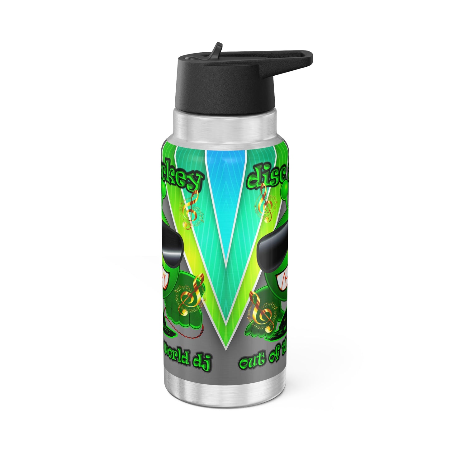 disc jockey - Gator Tumbler, 32oz (rainbow split)