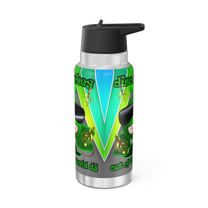 disc jockey - Gator Tumbler, 32oz (rainbow split)