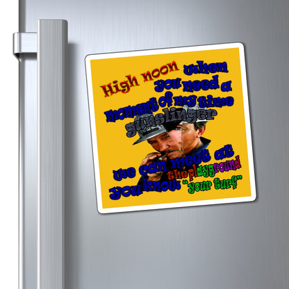 high noon - Magnets - (yellow)