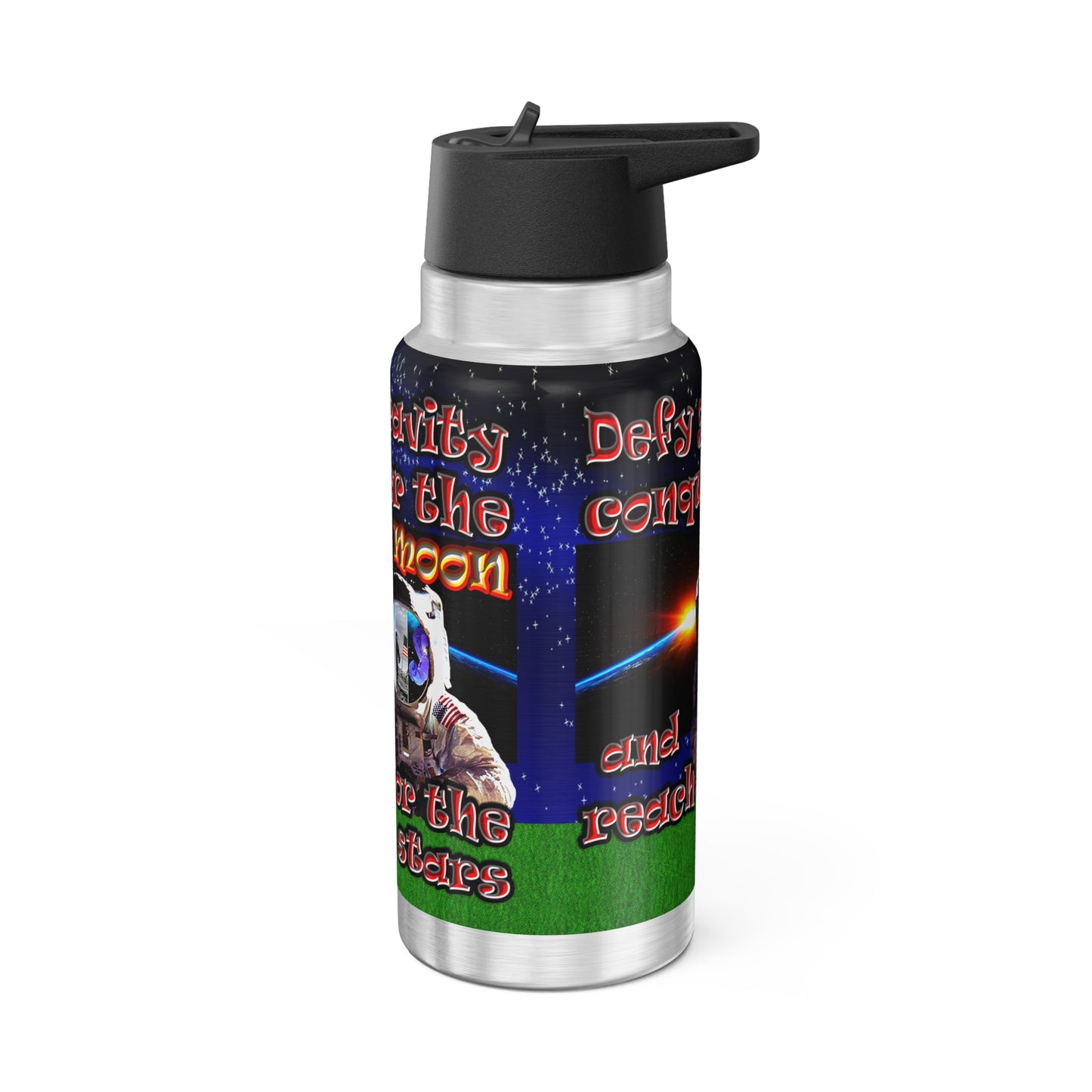 defy conquer reach - Gator Tumbler, 32oz  ('snoops' background)