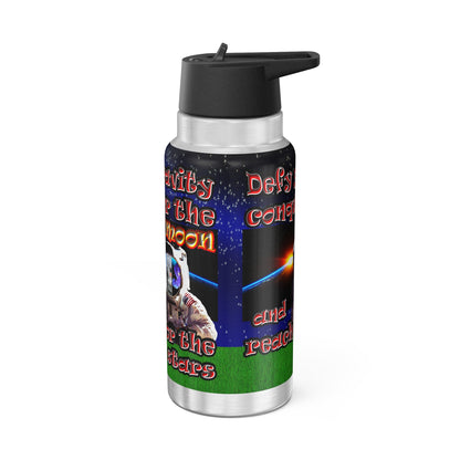 defy conquer reach - Gator Tumbler, 32oz  ('snoops' background)