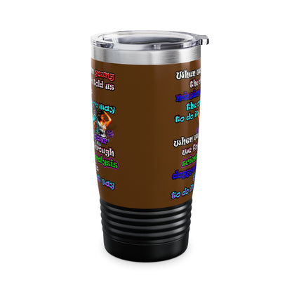 doggystyle - Ringneck Tumbler, 20oz (brown)