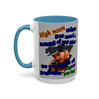 high noon - Accent Mug (light grey)