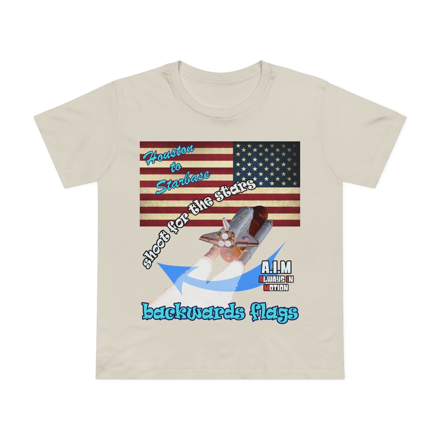 shoot for the stars - Women’s Maple Tee