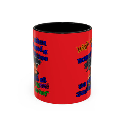 high noon - Accent Mug (red)