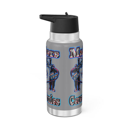em cee squared - Gator Tumbler, 32oz (grey)