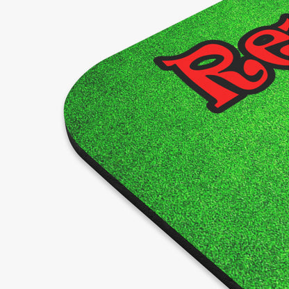 donkeys and elephants - Mouse Pad (Rectangle) (green turf)