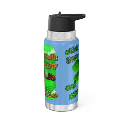 celtics logo - Gator Tumbler, 32oz (light blue)