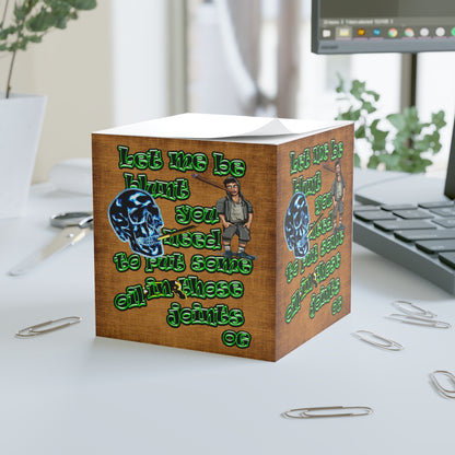 og - note cube (brown papyrus)
