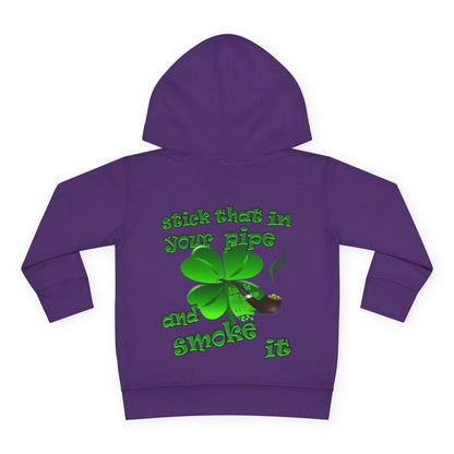 celtics logo - Toddler Pullover Fleece Hoodie