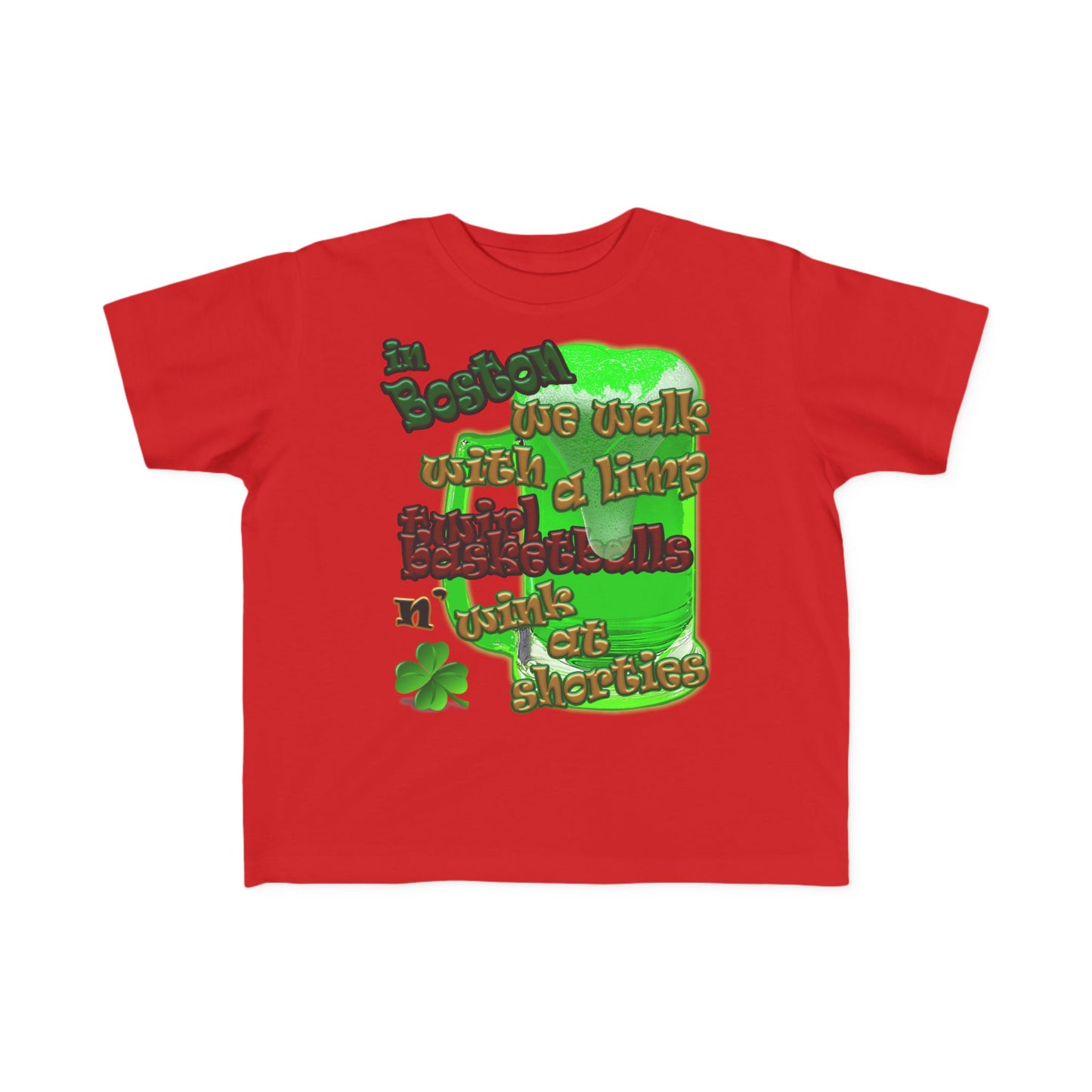 celtics logo - Toddler's Fine Jersey Tee