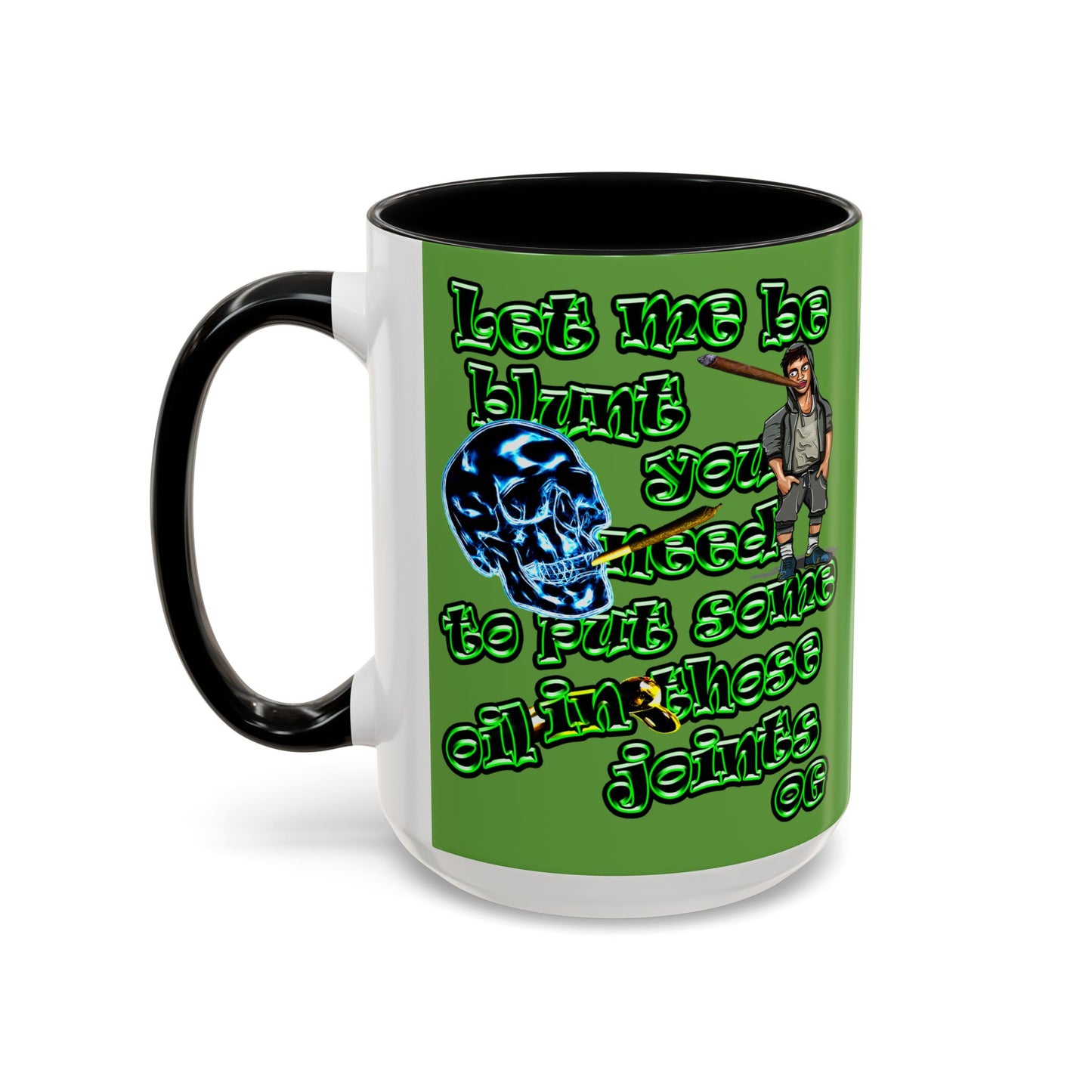 og - Accent Mug (green)
