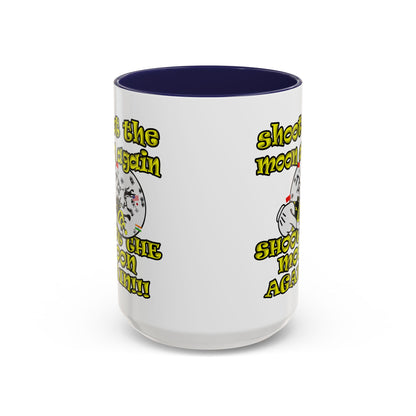 shoot the moon again - Accent Mug (white)