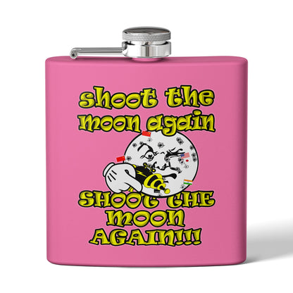 shoot the moon again - Stainless Steel Flask