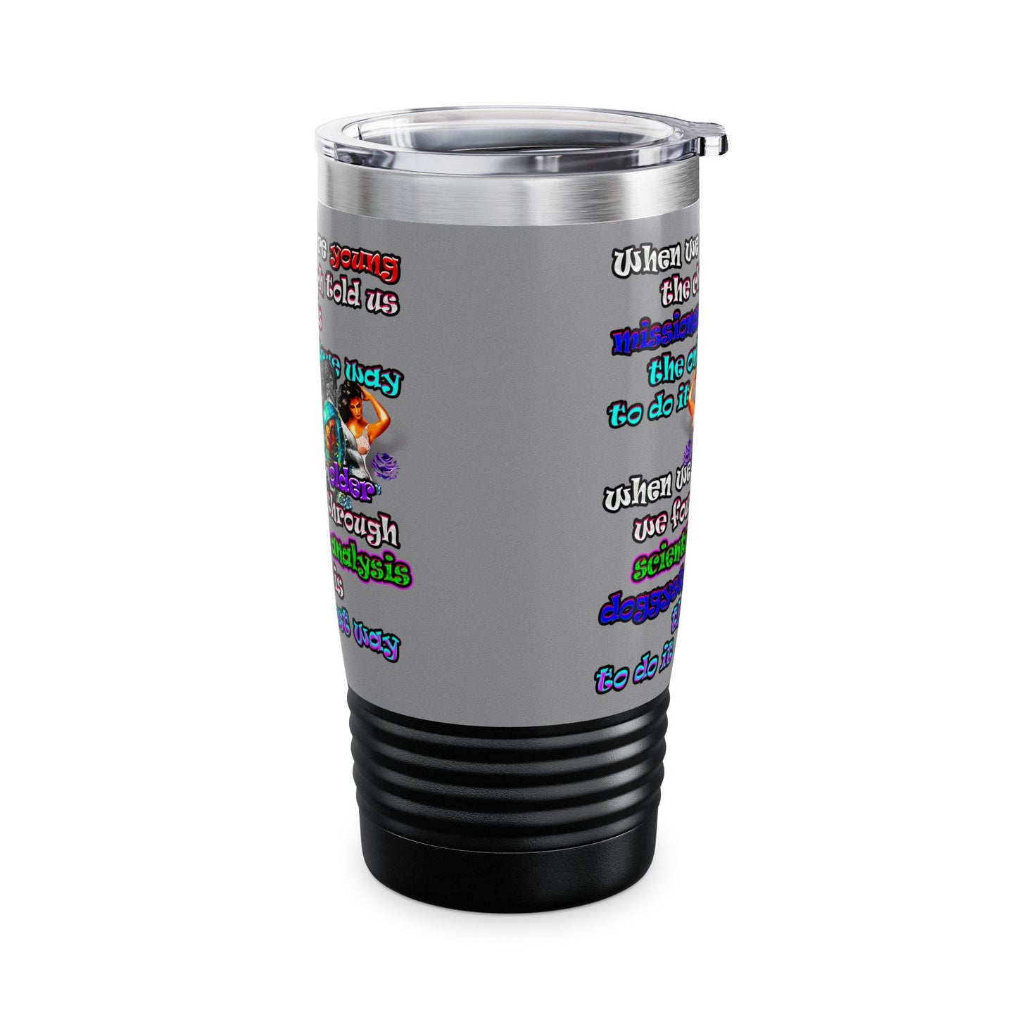 doggystyle - Ringneck Tumbler, 20oz (grey)