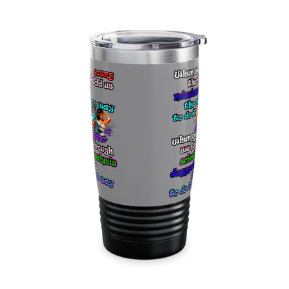 doggystyle - Ringneck Tumbler, 20oz (grey)