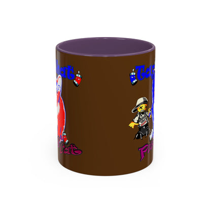 tag that - Accent Mug (brown)