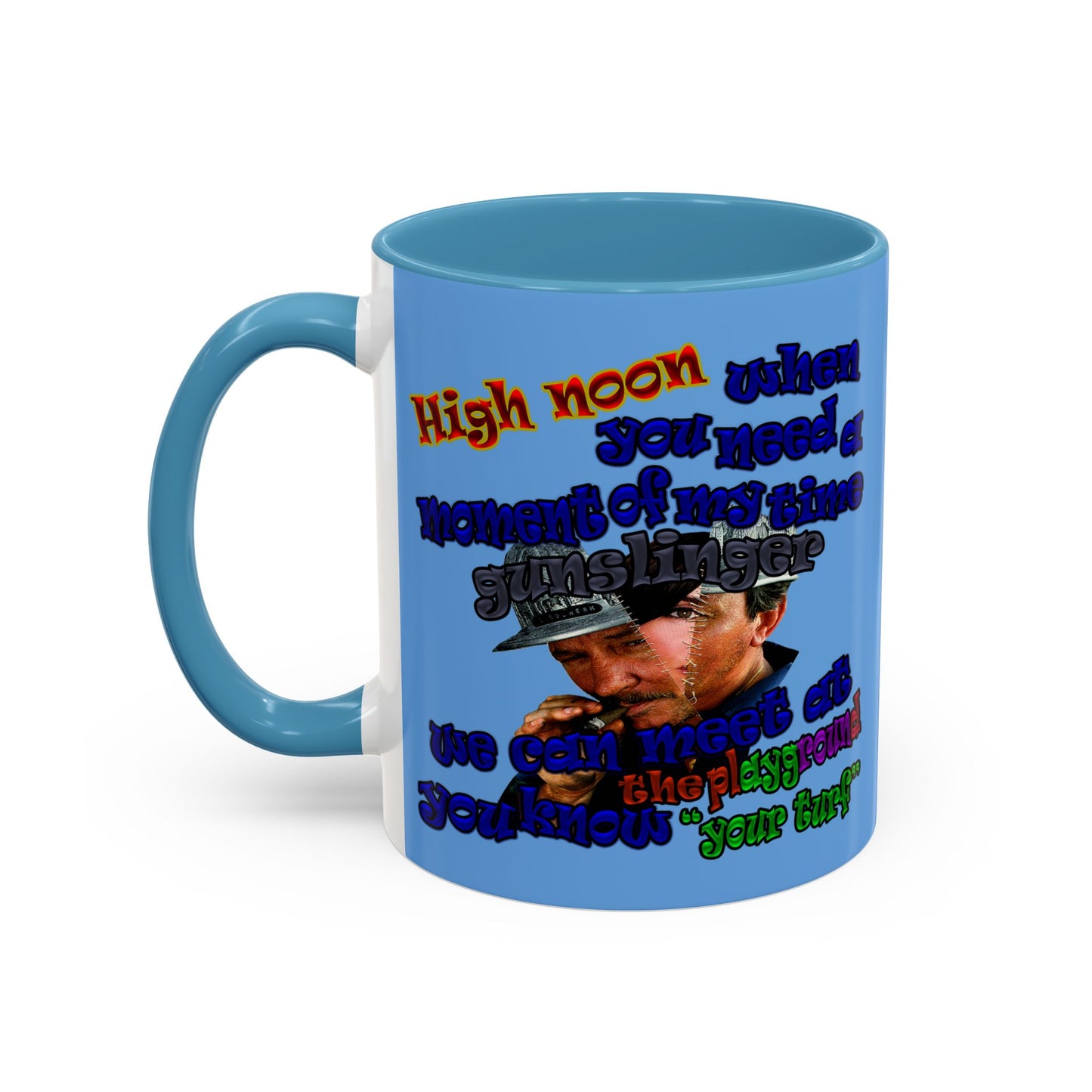 high noon - Accent Mug (light blue)