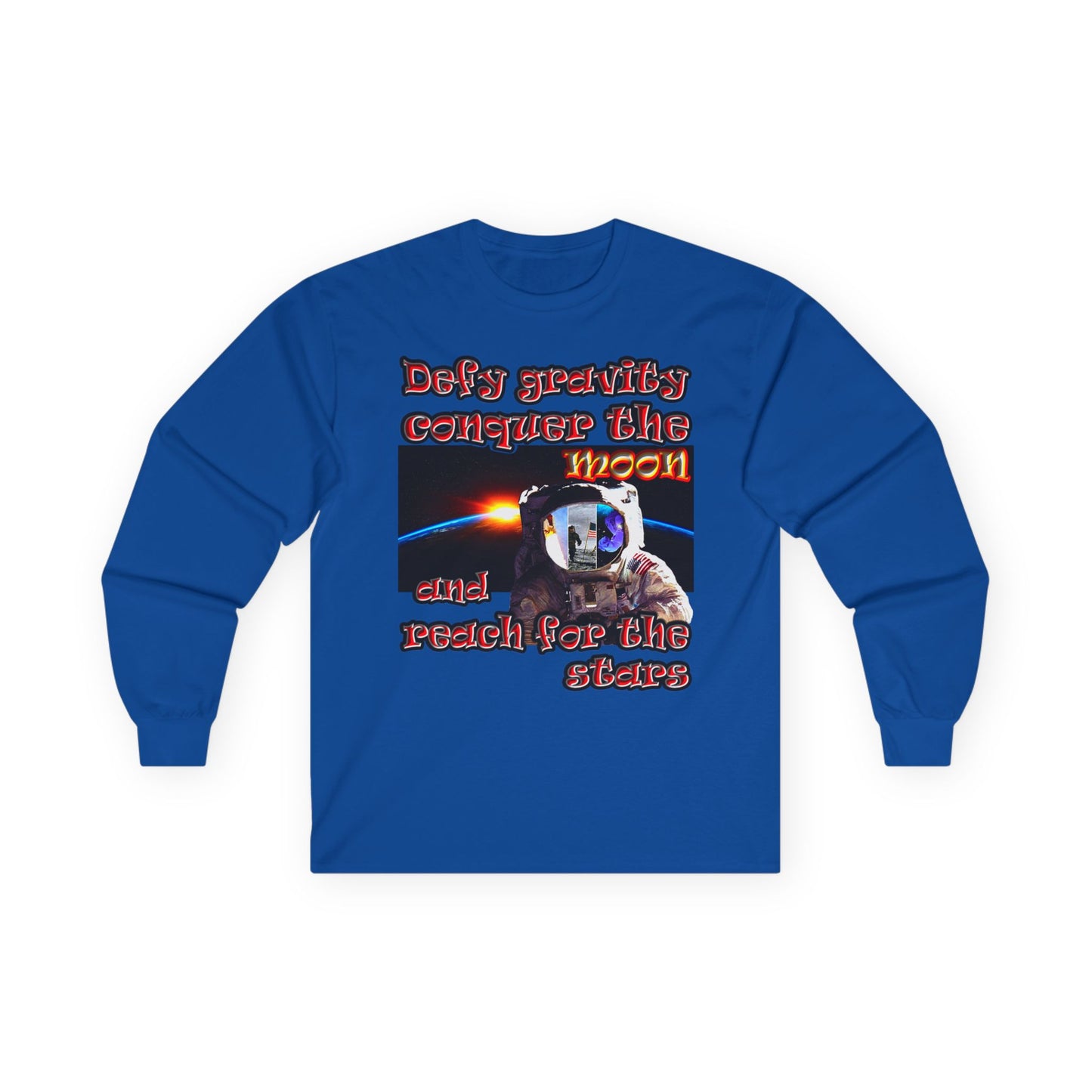 defy conquer reach - Ultra Cotton Long Sleeve Tee