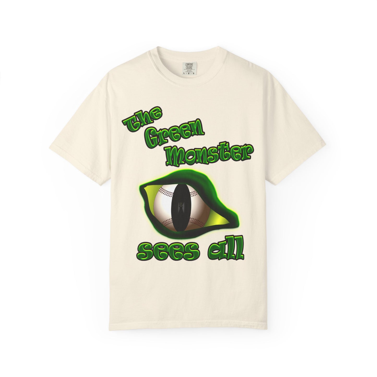 green monster - Unisex Garment-Dyed T-shirt
