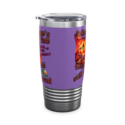 schrodinger's cat - Ringneck Tumbler, 20oz (light purple)