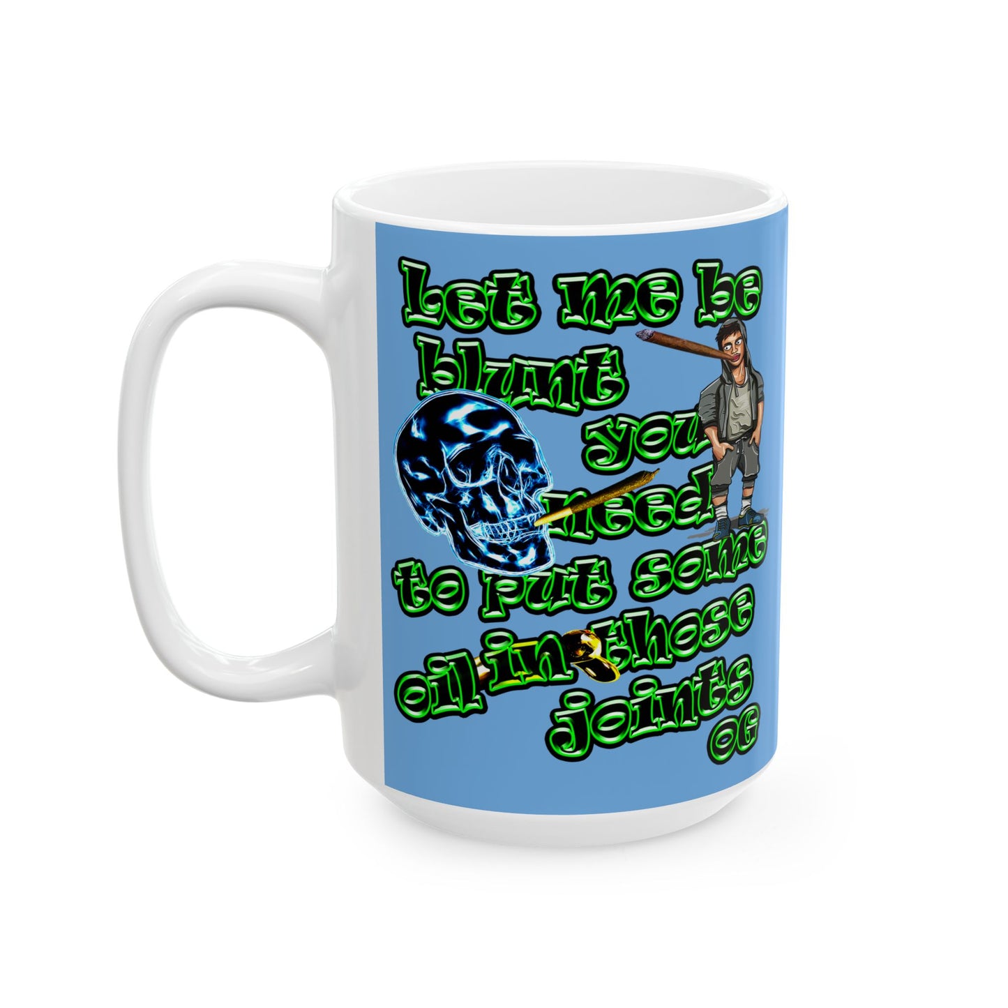 og - White Mug (light blue)