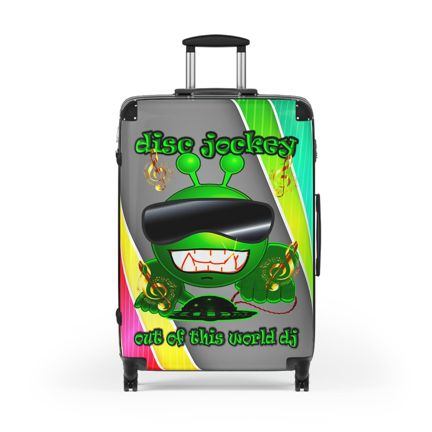 disc jockey - Suitcase (rainbow split)