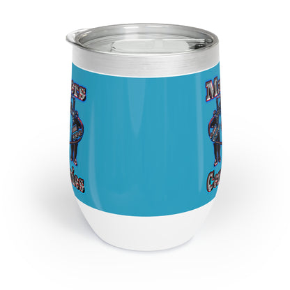 em cee squared - Chill Wine Tumbler (turquoise)