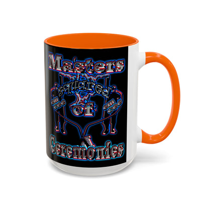 em cee squared - Accent Mug (black)