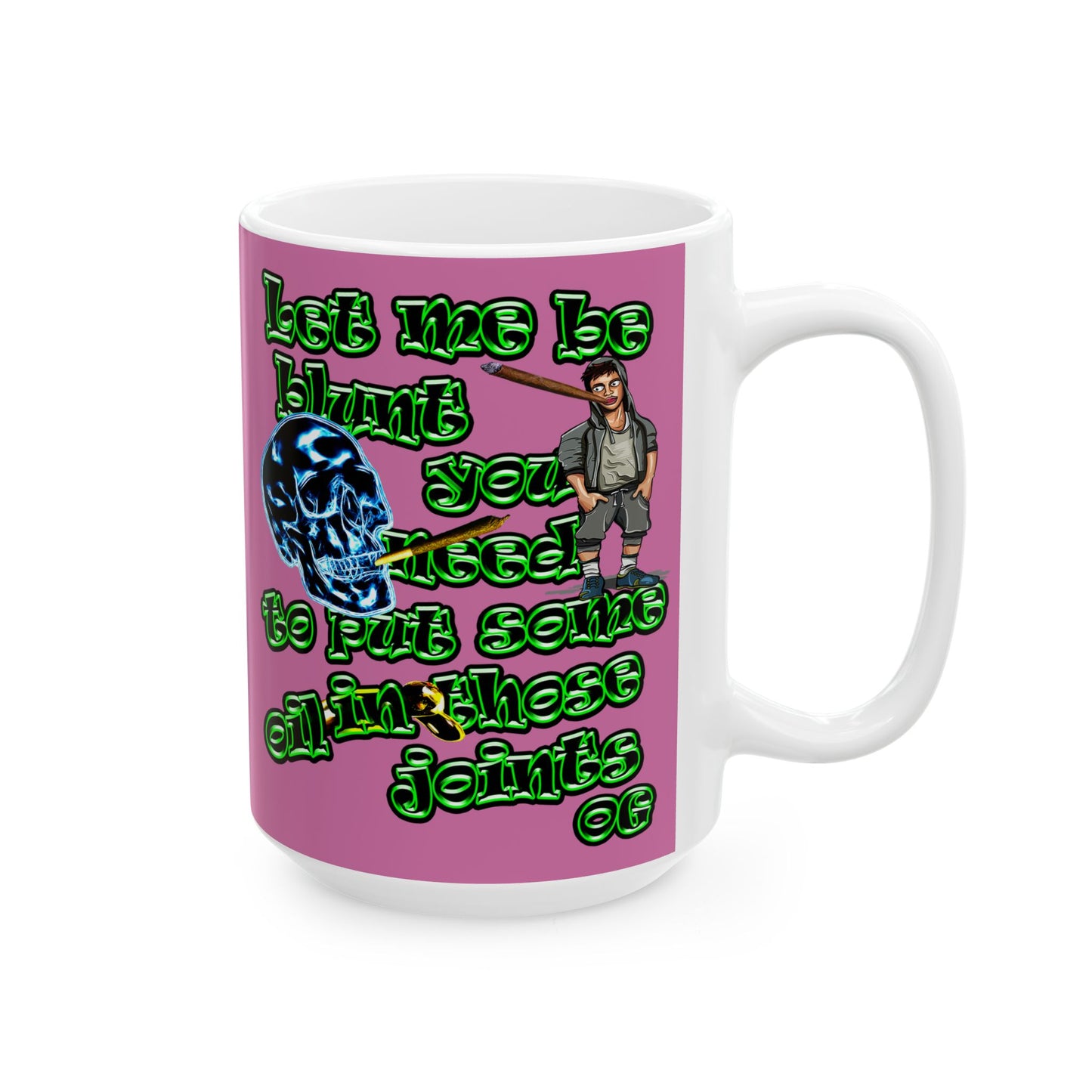 og - White Mug (light pink)