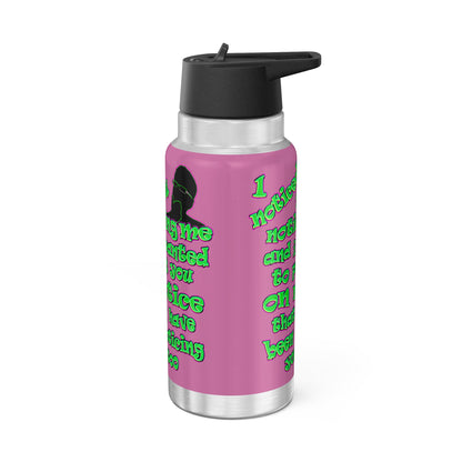 noticed you noticing - Gator Tumbler, 32oz (light pink)