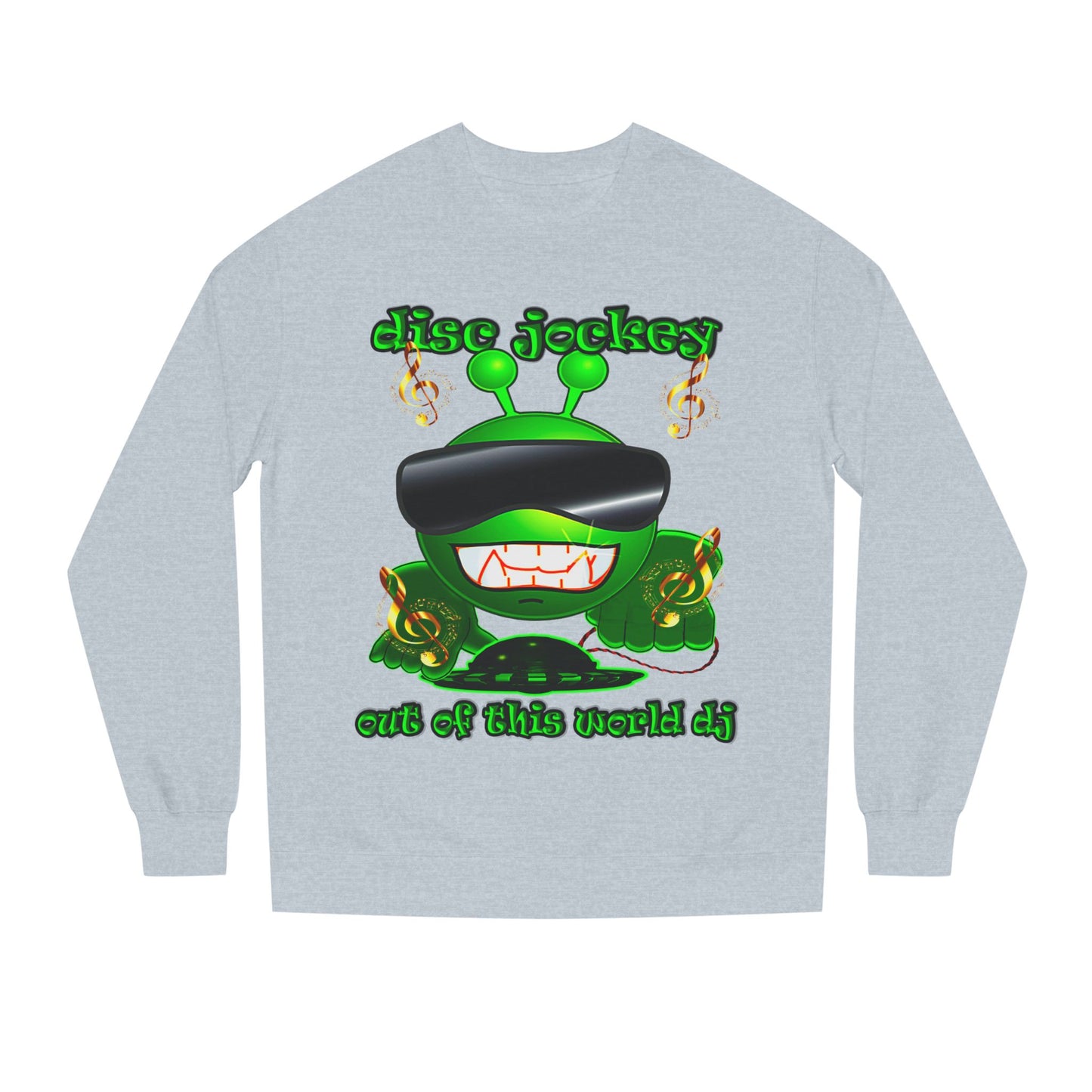 disc jockey - Unisex Crew Neck Sweatshirt