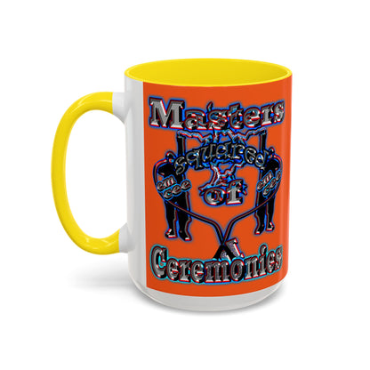 em cee squared - Accent Mug (orange)