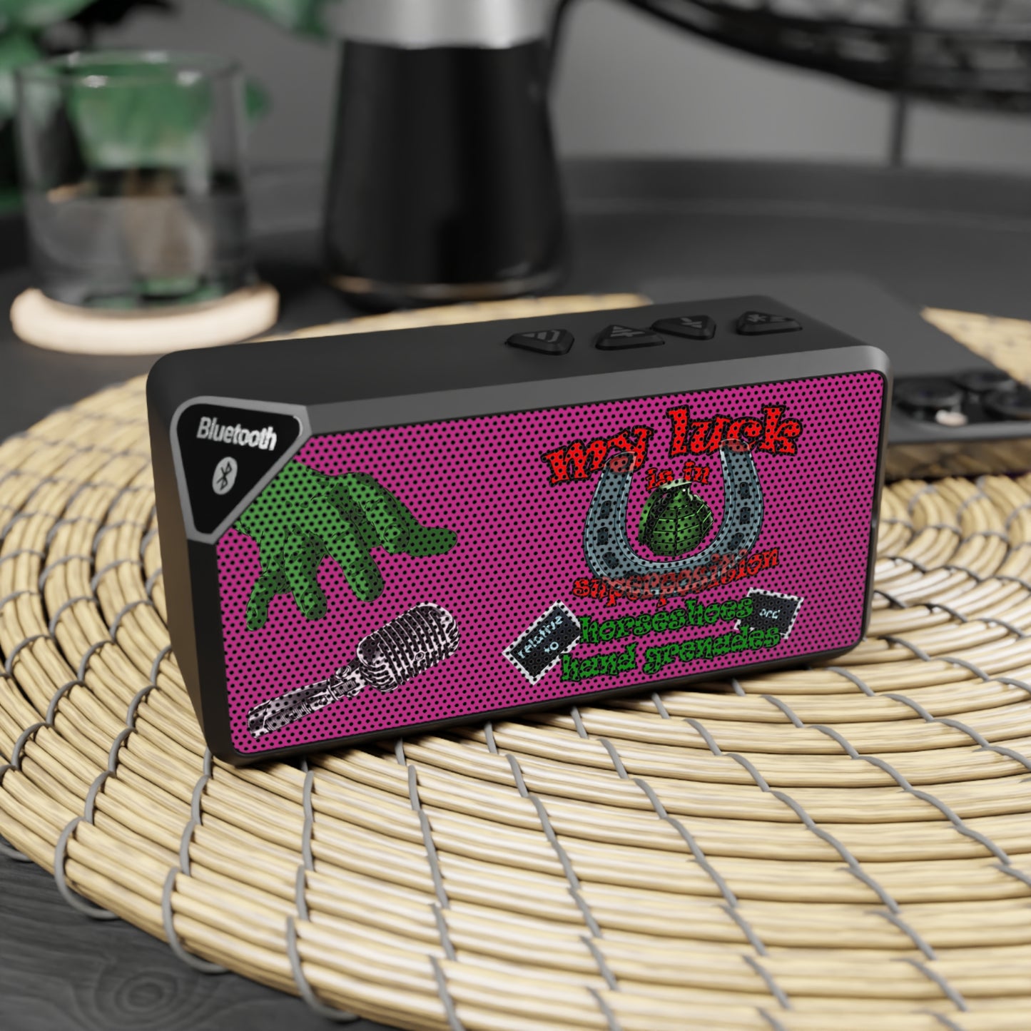 my luck - Jabba Bluetooth Speaker (pink)