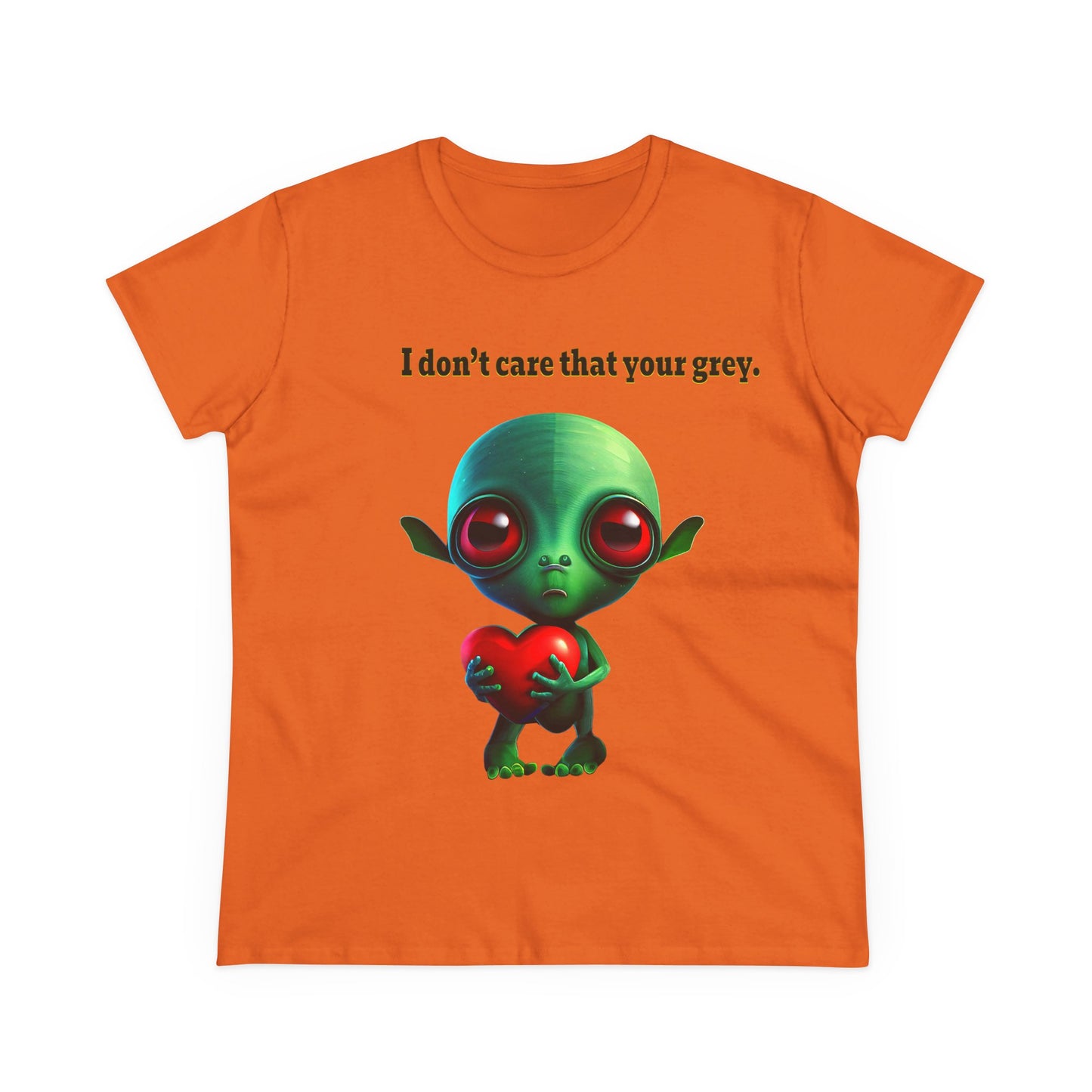 I don't care that your grey - Women's Midweight Cotton Tee